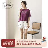 gelato PWCP254278 睡裤 pique25秋冬新品 女樱桃满印系带短裤