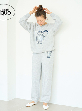 gelato pique秋冬男女同款睡裤冰淇淋卫裤长裤PUCP244232