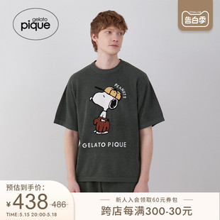 睡衣史努比棒球套头衫 gelato pique24春夏新品 男女同款 PMNT242953