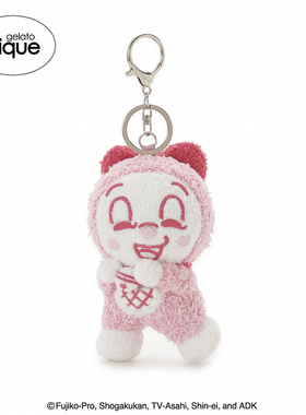 gelato pique26春夏新品女挂件哆啦A梦毛绒玩偶钥匙扣PWGG261534