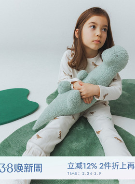 gelato pique春夏女玩偶恐龙长靠枕抱枕毛绒公仔PSGG241813