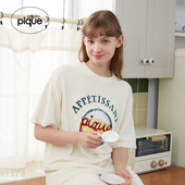 PHNT242913 睡衣蛋包饭针织套头衫 gelato pique春夏男女同款