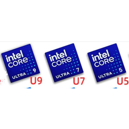原装ULTRA i5 i7 i9 U9 ARC U7笔记本台式机14代电脑cpu贴纸标签图片