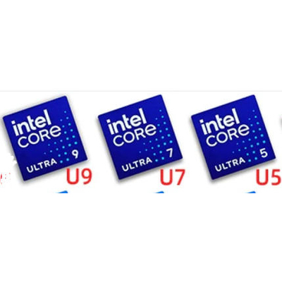 原装ULTRA i5 i7 i9 U9 ARC U7笔记本台式机14代电脑cpu贴纸标签