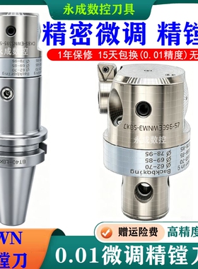 高精0.005微调可调式微调精镗刀精镗头EWN32-66 25-47 68-100 53