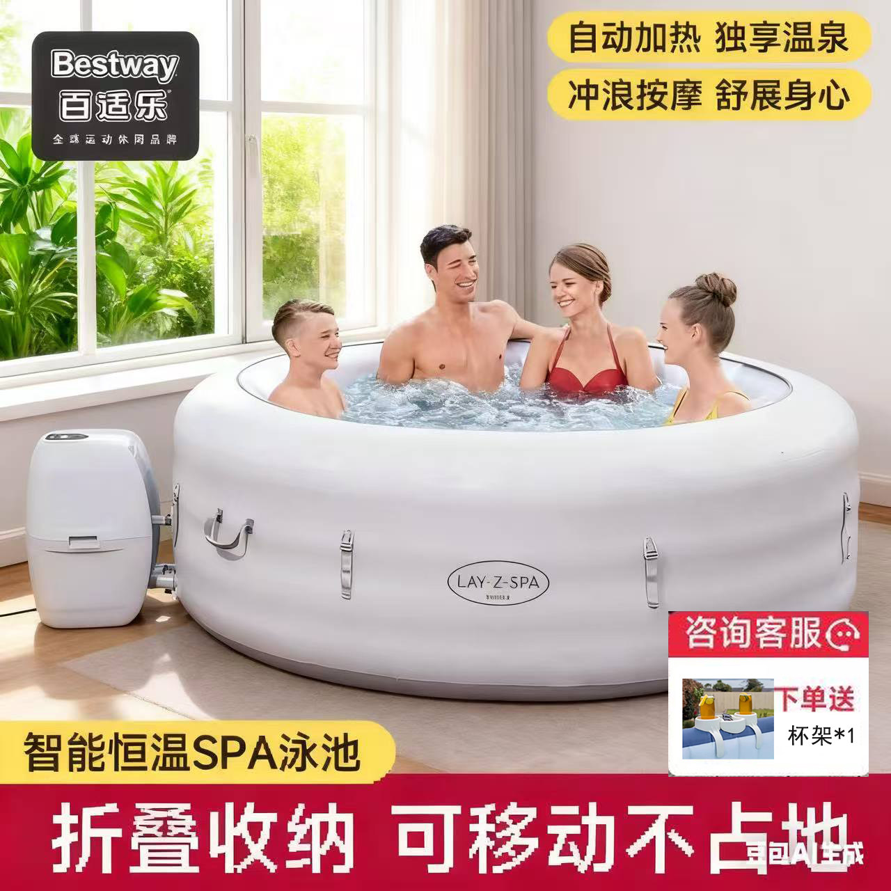 bestwaySPA按摩水池超优惠