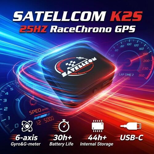SatellCom K2S Race Timer with RaceChrono Support