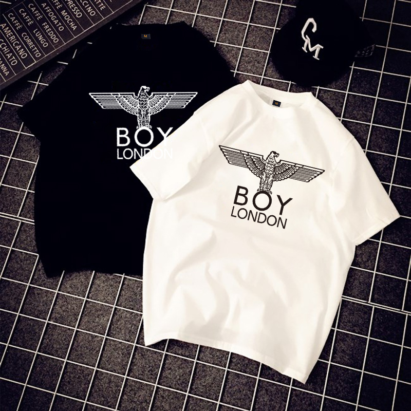 潮牌短袖男Boy London伦敦男孩t恤女老鹰情侣装夏季纯棉嘻哈半袖