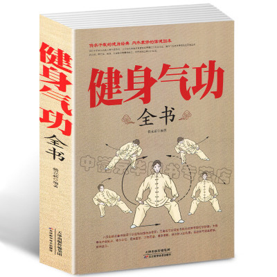 选3本34.8健身气功全书 中国武术中国太极拳实用气功 易筋经五禽戏 大舞八段锦十二段锦导引养生功十二法养生保健书籍体育运动书籍