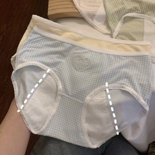 防侧漏少女秋冬加厚姨妈裤 生理期内裤 女士纯棉全棉抗菌裆2025新款