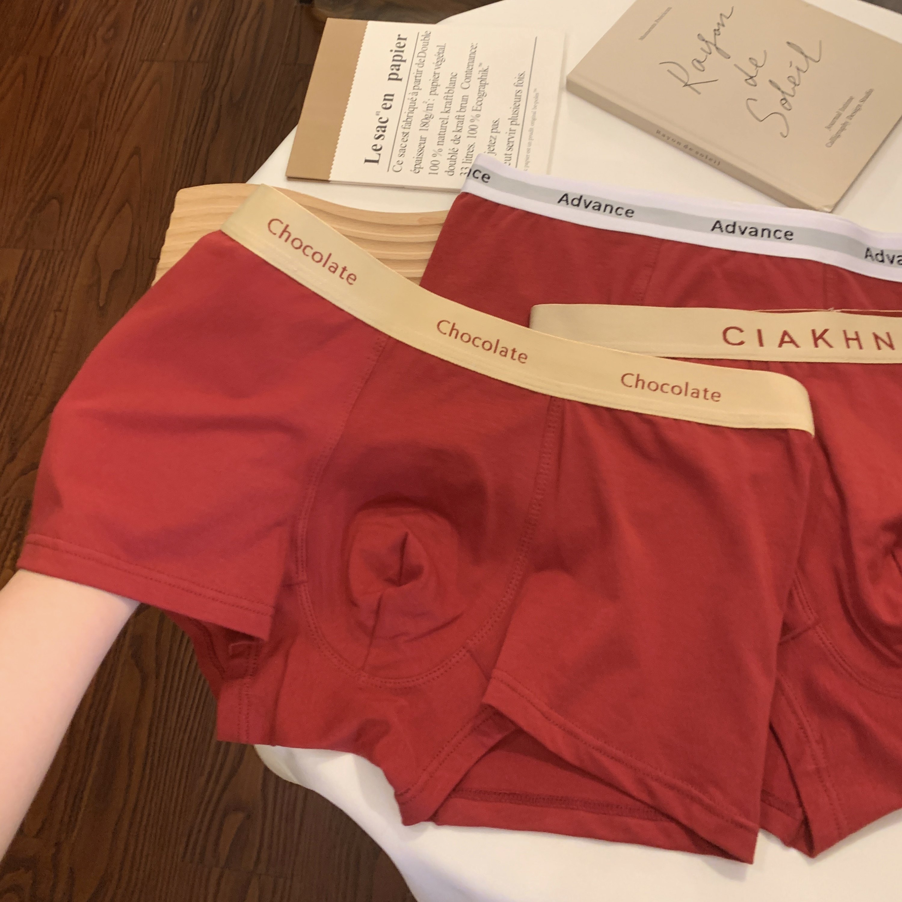 马年红色内裤男士保暖四角短裤纯棉全棉抑菌本命年结婚大码平角裤,女士内衣/男士内衣/家居服,男平角内裤,淘宝优惠券,粉丝福利购,淘宝优惠卷