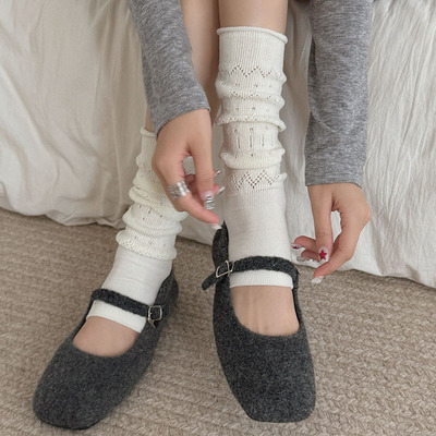 掌管氛围感的神！法式半掌袜套女