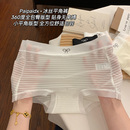女士2025新款 薄款 冰丝内裤 夏季 10A抗菌裆女生透气亲肤女款 平角裤
