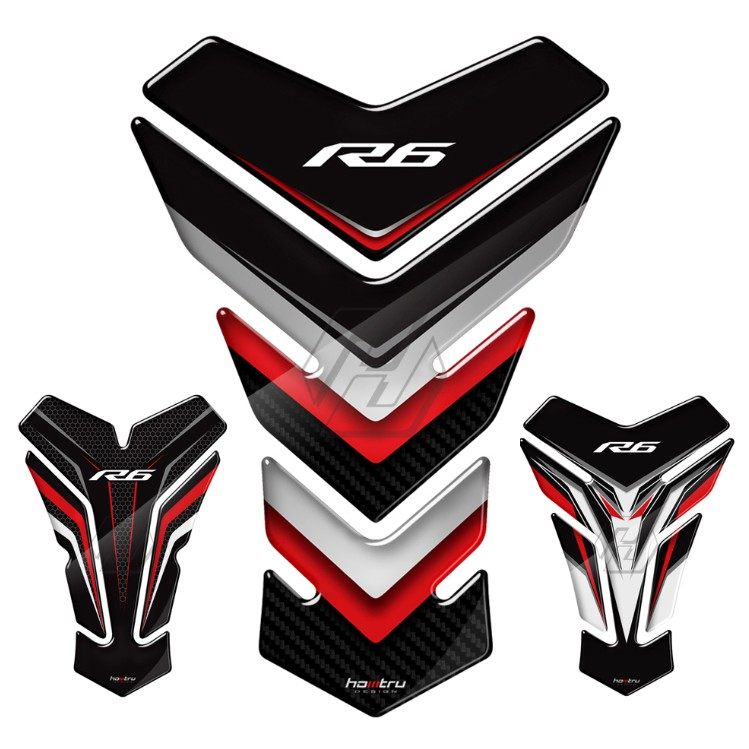 摩托车油箱贴 雅马哈YZF R6专用鱼骨贴 3D水晶胶贴纸 油箱防滑贴,摩托车/装备/配件,贴纸/贴膜,淘宝优惠券,粉丝福利购,淘宝优惠卷