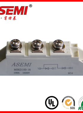 MSKD100-16 microsemi型模块 ASEMI首芯原厂原装 100A1600V