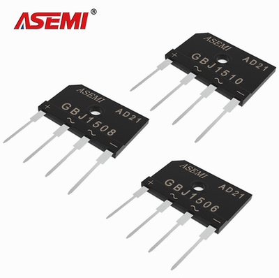 GBJ1510 ASEMI 首芯整流桥 GBJ1506/1508/1510  电磁炉  原装现货