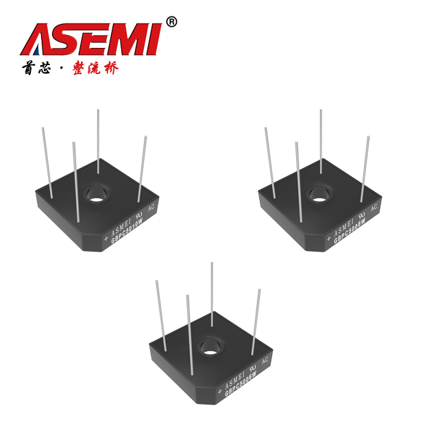 GBPC5010W ASEMI整流桥GBPC5006W/5008W GPP芯片 GBPC5010W