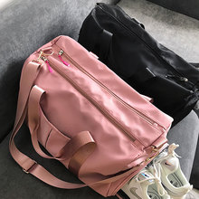 JumpingCat 运动包女防水网红健身包旅行包大容量轻便手提行李包