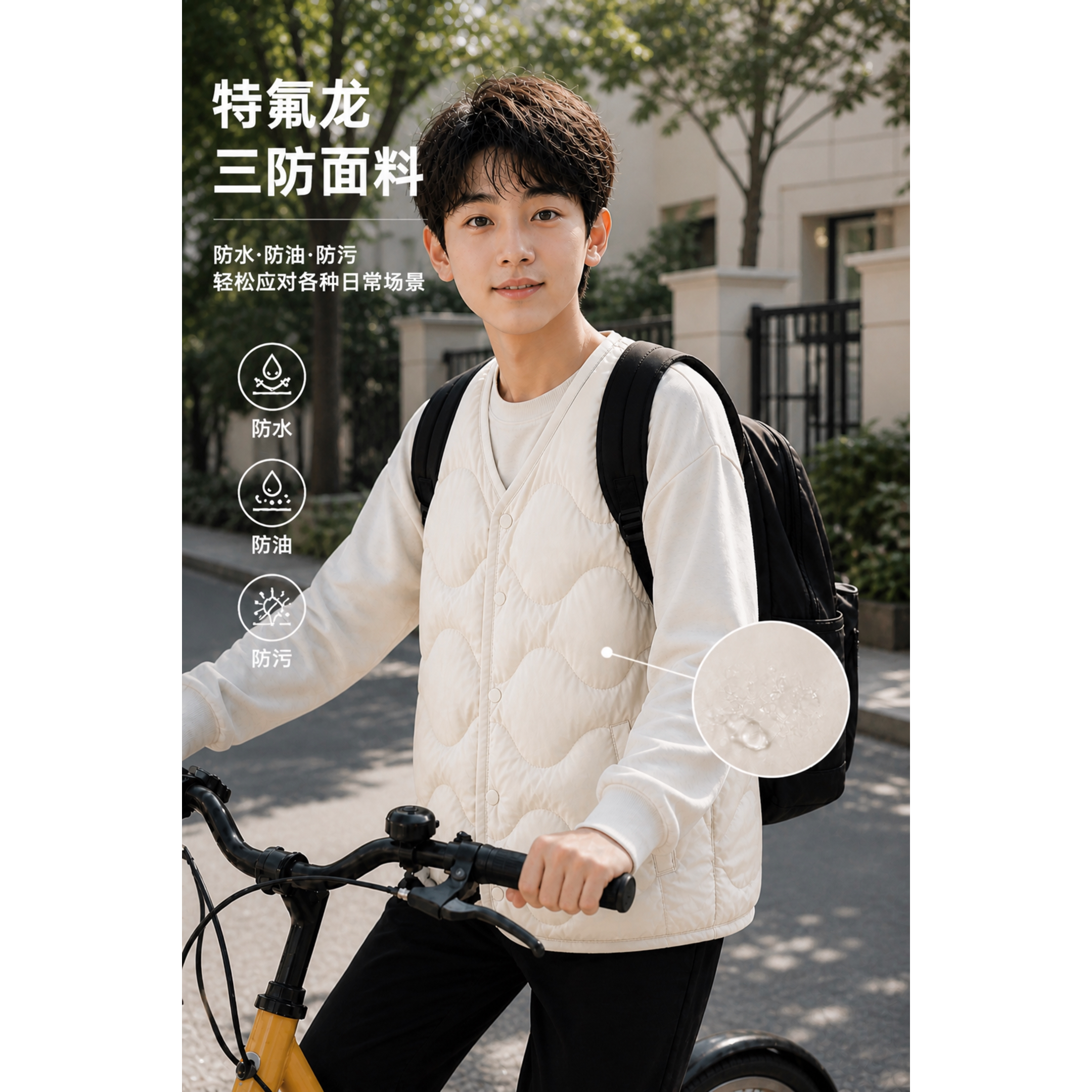 儿童羽绒马甲男女轻薄外穿亲子装