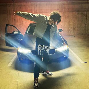 Revenge 牛仔裤美潮直筒宽松裤子万针绣logo牛仔裤水洗耐磨牛仔