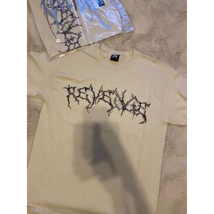 Revenge Cream Lightning Spider T-Shirt 杏色美潮短袖