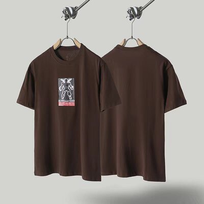 Travis Scott Cactus jack Blackout Tee 合作款欧美潮男短袖T恤