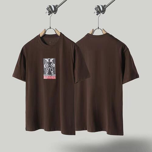 Travis Scott Cactus jack Blackout Tee 合作款欧美潮男短袖T恤