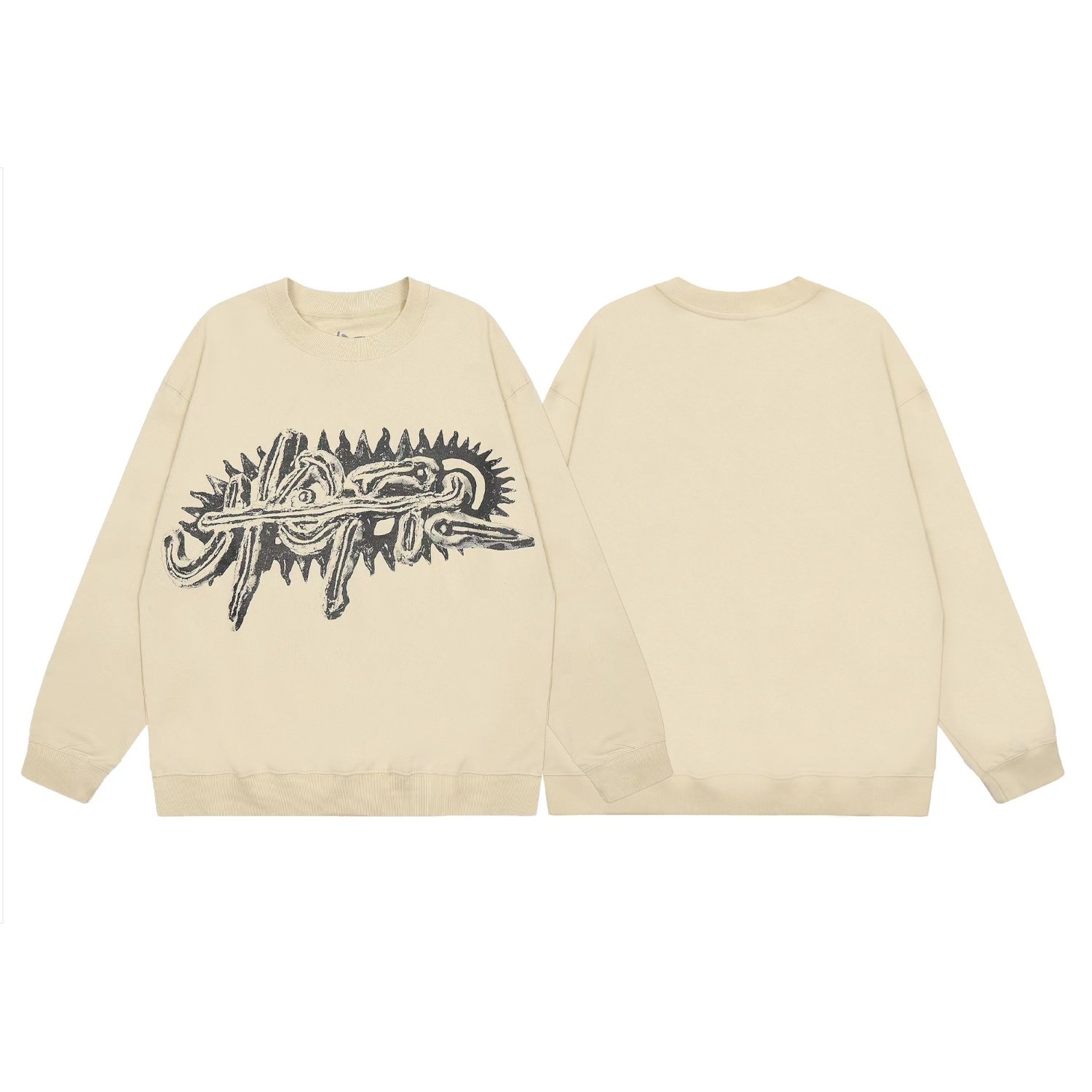 TRAVIS SCOTT UTOPIA 乌托邦新专辑周边圆领卫衣 TOPIA PACK