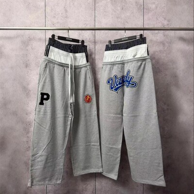 Protocol index x Vandythepink 25FW联名款战马徽章刺绣三腰裤子