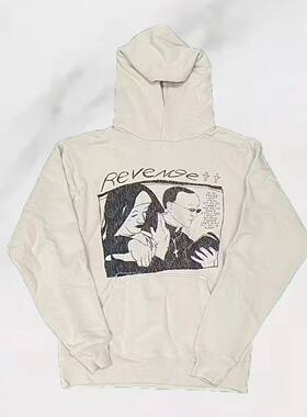 Revenge Heaven Sent Hoodie 天降奇兵杏色连帽卫衣美式帽衫