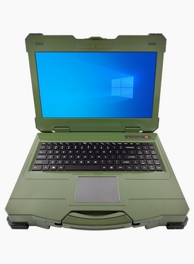 三防加固笔记本电脑军工定制工业便携机国产麒麟系统15.6寸高清屏