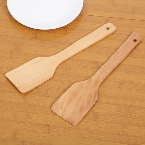 家用厨房29cm木质炒菜铲饭勺子