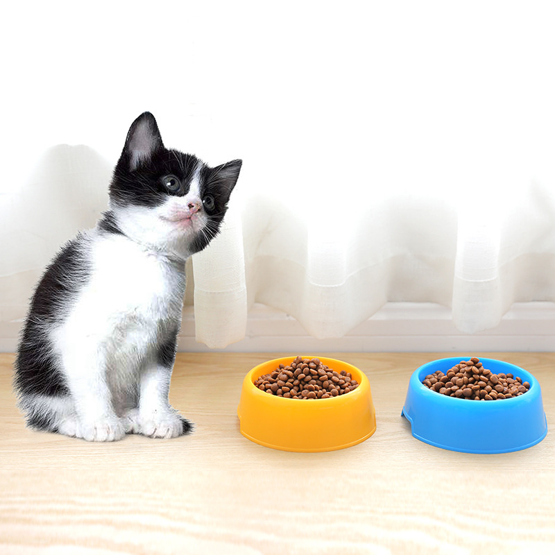 经济型塑料宠物碗糖果色狗盆碗圆形单碗 猫碗食盆宠物食具饭碗|ruв категории животное/Животное питание и принадлежностей, кошка/собака товаров, чаша - от Buy2taobao.com для оказания профессиональной услуги покупки агента Taobao