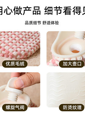 热水袋注水大号暖水热敷小号灌水暖手宝暖肚子暖被窝暖水袋注水