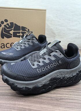 traceable大脚丫夏季越野跑鞋男超轻厚底高回弹减震马拉松跑鞋女