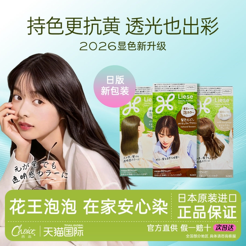 【露丝同款】花王泡泡染发剂