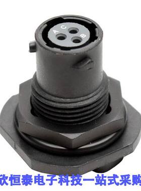 RTS78N3S连接器 《 CONN RCPT HSNG FMALE 3POS PNL MT    》