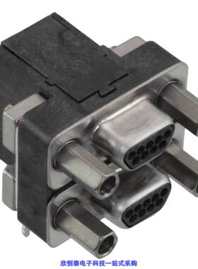 0836199003连接器 《 CONN MICROD PLUG 9POS R/A SOLDER    》