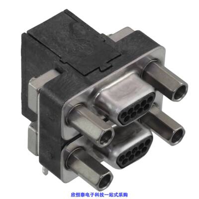 0836199003连接器 《 CONN MICROD PLUG 9POS R/A SOLDER    》