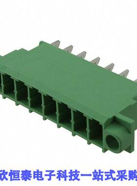 1861219连接器 《 TERM BLK HEADER 8POS GREEN    》