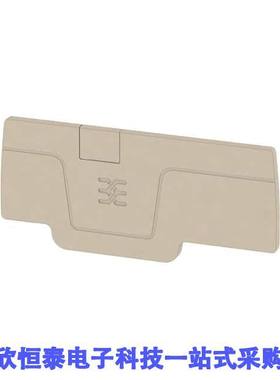 1521510000连接器 《 CONN TERM BLK END PLATE BEIGE    》