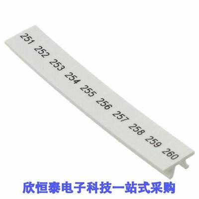 1051016:0251连接器 《 ZA【 STRIP 10SECT PRINT HORIZON    》