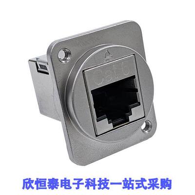 EHRJ45D6S连接器 《 CONN, RJ45, CAT6 SHIELDED, DIECA    》