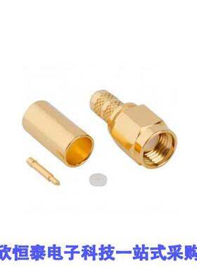 132443连接器 《 CONN SMA PLUG STR 50OHM SOLDER    》