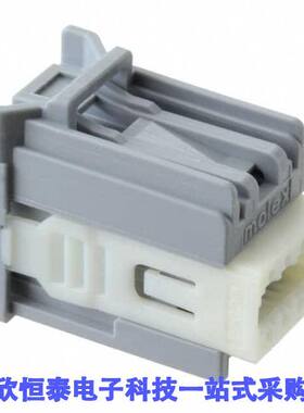 0347290081连接器 《 CONN RCPT 8POS R/A GRAY POL B    》