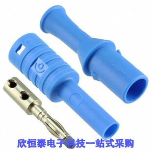 BANANA CONN PLUG SOLDERLESS CT2989 BLUE 6连接器