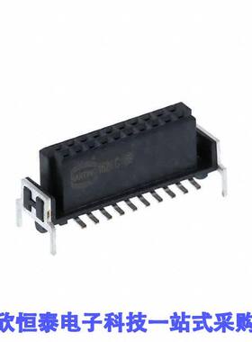 15220202401000连接器 《 CONN RCPT 20POS 0.05 GOLD SMD    》