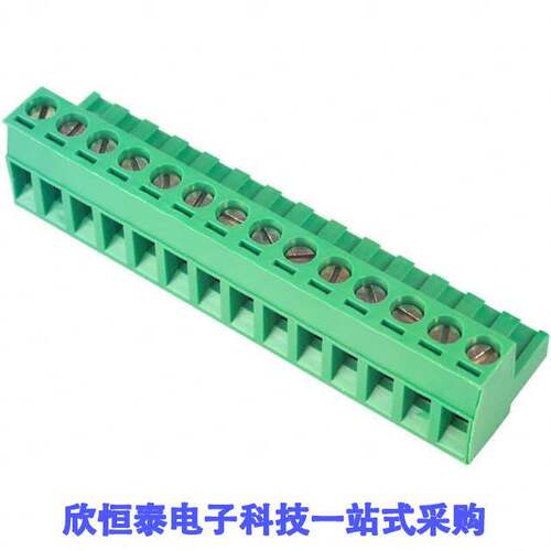 ED950/14连接器 《 TERM BLO【 PLUG 14POS STR 5MM    》