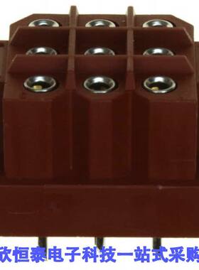 207526-4连接器 《 CONN HDR 9POS 0.197 GOLD PCB    》