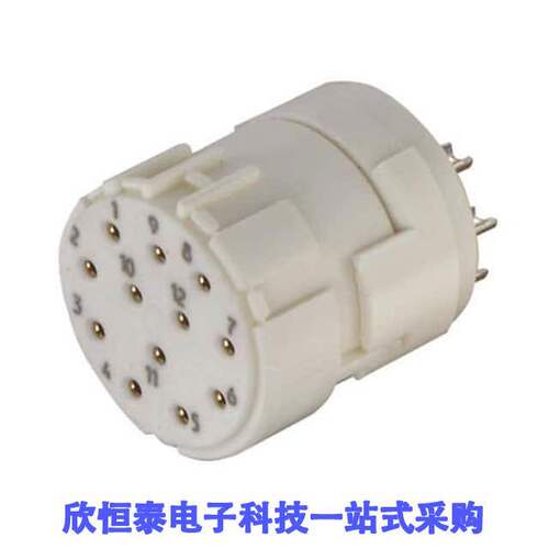 09151122702连接器 《 CONN FMALE INSERT 12P SOLDER CUP    》
